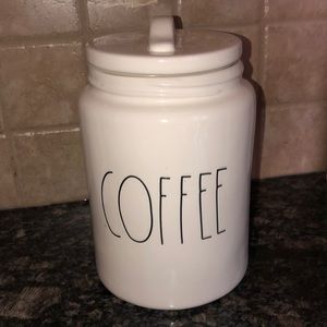 Rae Dunn Coffee canister